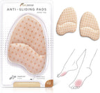 FLEXZENSE Anti-Sliding Pads Open Toe | Maximum Cushioning and Reduce Foot Slip | 1 Pair