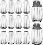 Funtery 12 Pcs Mosquito Head Mesh Face Fly Netting Hood Protecting Sun Fishing Hat with Net for Men Women(Gray)