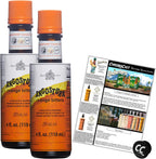 Angostura Orange Bitters 4oz Bottle with Phone Grip and Bitters Selections Recipe, 2-PACK
