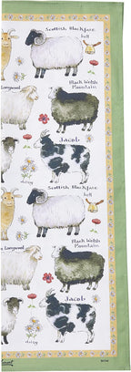 Samuel Lamont Cotton Tea Towel Sheep Breeds