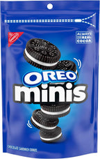 OREO Minis Chocolate Sandwich Cookies, 8 oz