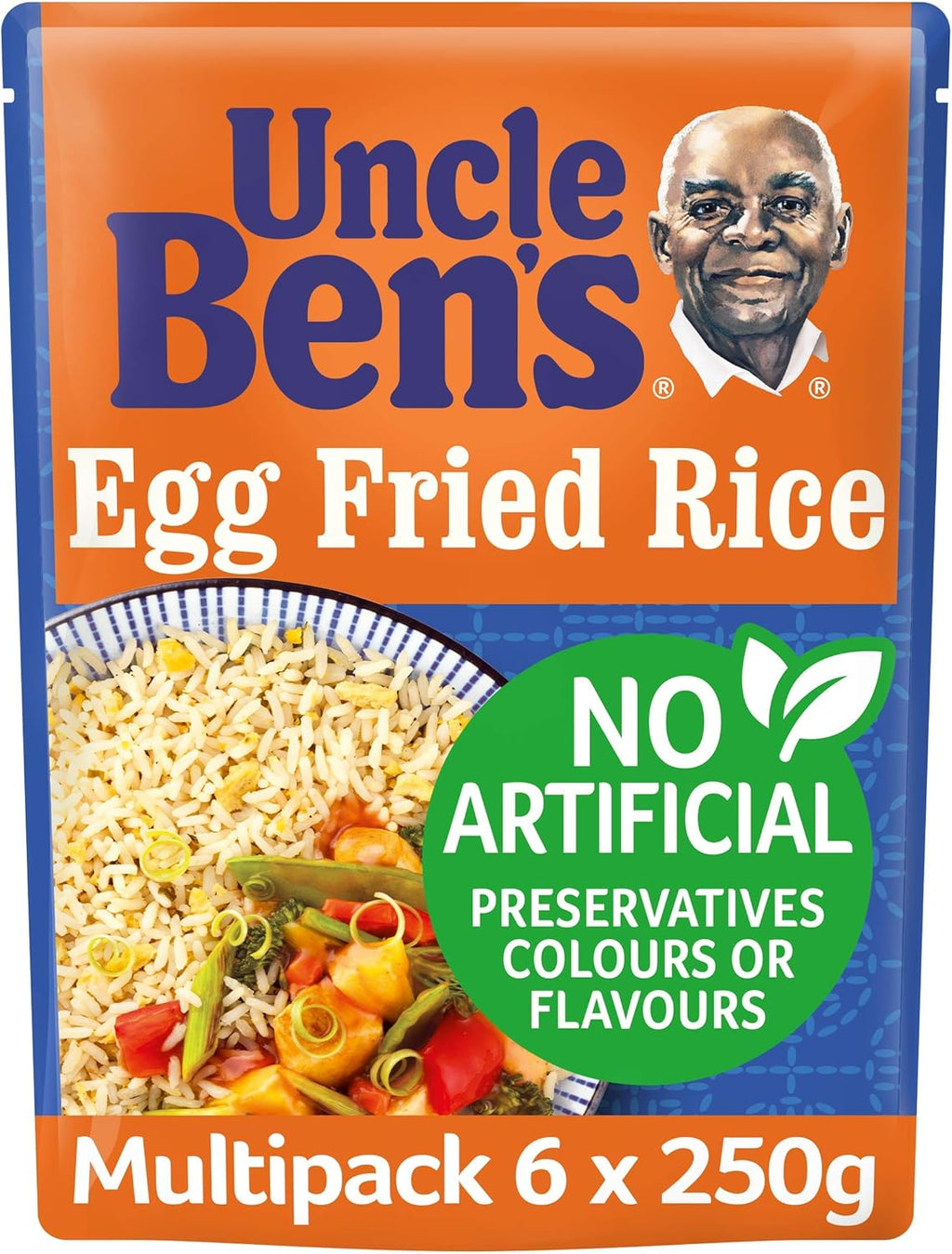 UNCLE BEN'S Express Egg Fried Rice 6 x 250g