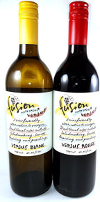 Verjus Gift Set - 1 X White Verjus (750 ML) + 1 X Red Verjus (750 ML)