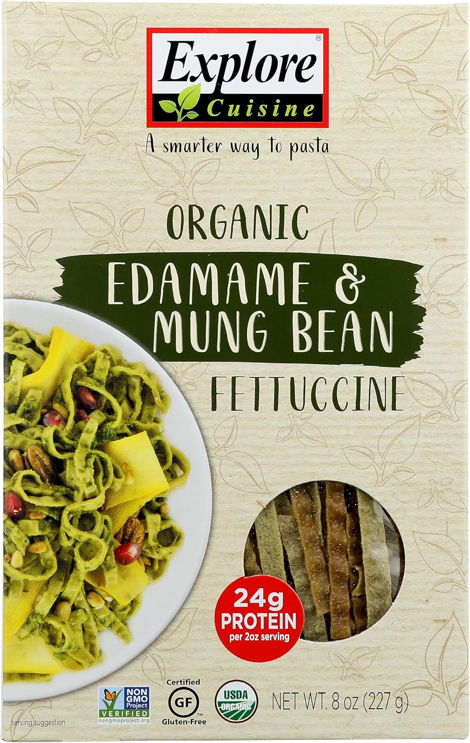 Explore Cuisine Pasta Edmme Mung Bn Fettc 8Oz
