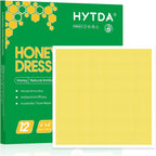 Manuka Honey Gauze Dressing, 4×4 Inches, 12 Individual Pack, Non Stick Gauze Pads, Manuka Honey Wound Care for Wound Healing from Burns, Abrasions, Cuts and Scald, FSA or HSA