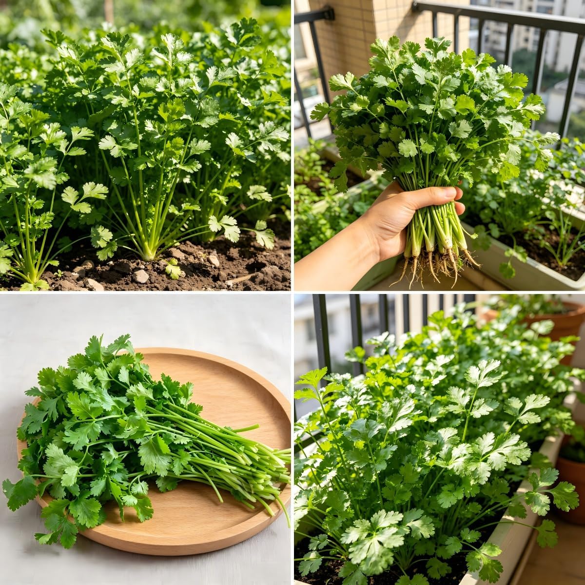 CarpetC 1000+ Cilantro Seeds for Planting, Slow Bolt Annual Herb, Coriandrum sativum Vigorous for Extended Leaf Harvest in Gardens and Containers, Non-GMO Heirloom