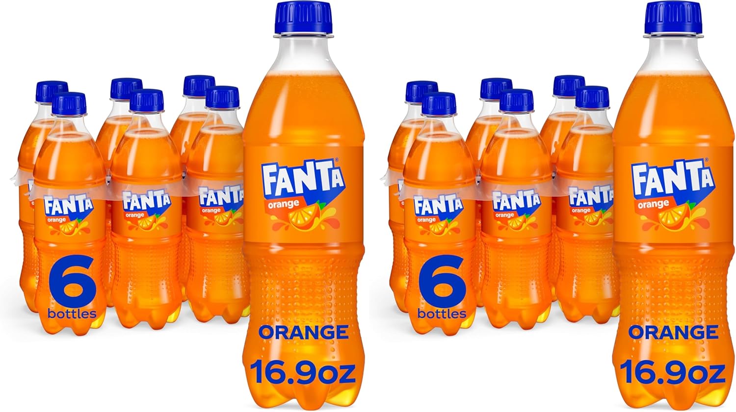 Fanta Orange Soda | Soft Drink | 16.9 fl oz | 12 Pack