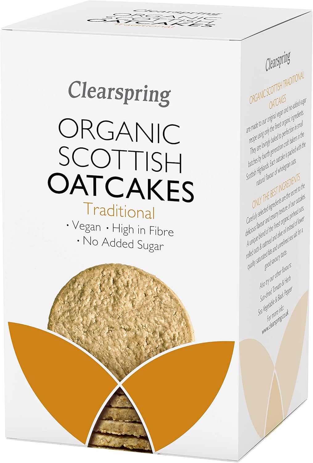 Clearspring Organic Oatcakes - Traditional 200g