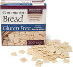 Broadman Church Supplies Communion Bread, Gluten Free, 200 Count