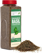 Organic Basil Leaves 4.23 oz – Dried Basil Seasoning with Fresh Flavor – USDA Organic, Kosher, Gluten Free – The Holly Tree