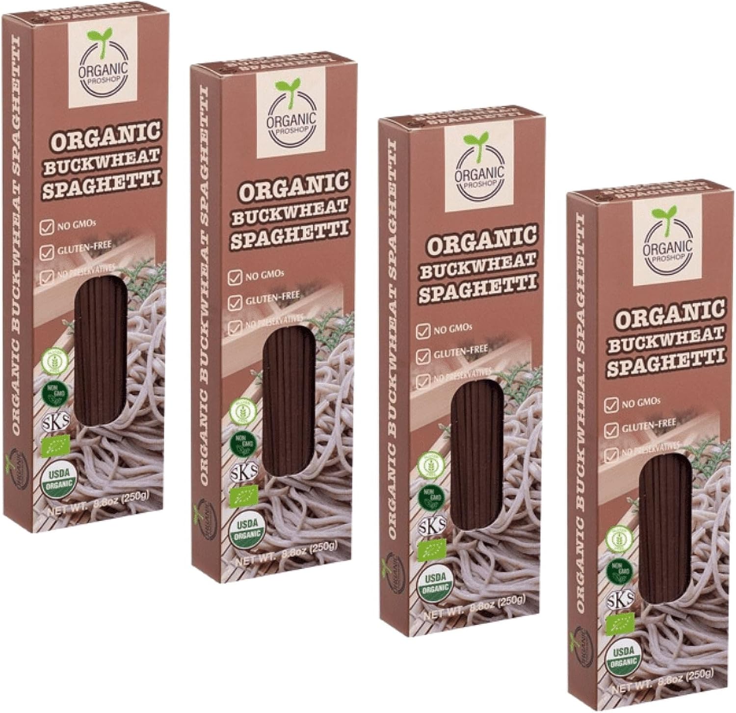 Organic Proshop Organic Buckwheat Spaghetti (4 Pack)