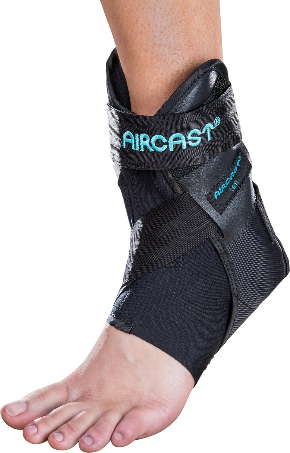 AIRCAST Airlift PTTD Ankle Support Brace, Left Foot, Large