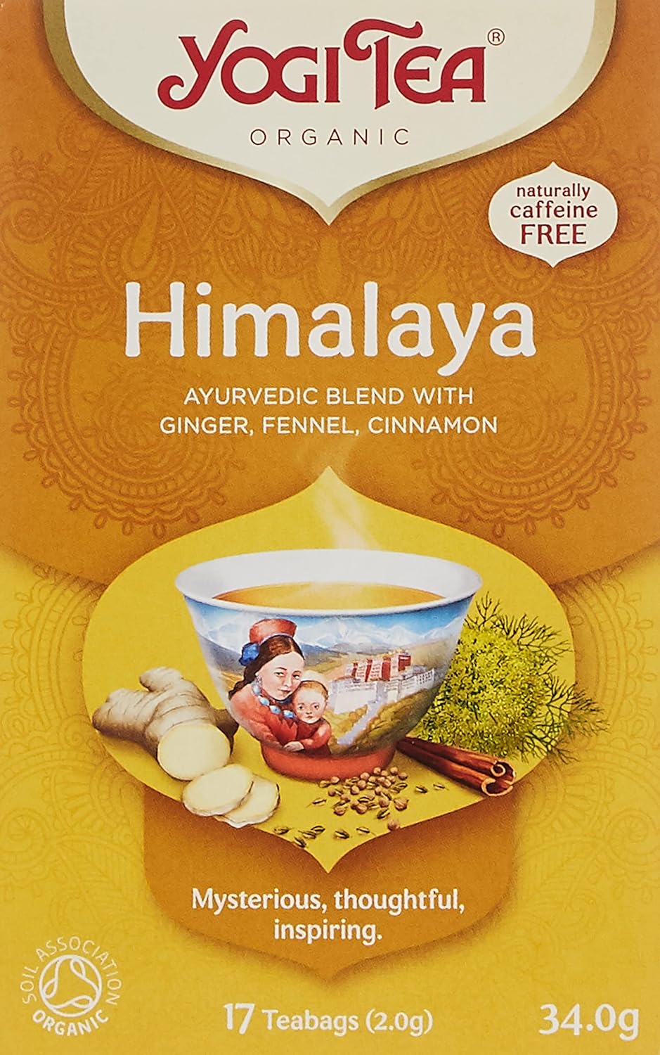 YOGI TEA Organic Himalaya Tea, 17 CT