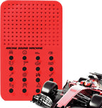 Racing Noisemaker with 16 Race Car Sounds and Effects, Pit Crew, Steering Wheel, Portable Electronic Sound Maker Race Car Themed Sound Board For Kids, Racing Birthday Noise Maker Toy Effects Gift
