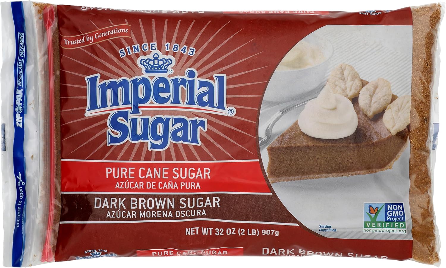 IMPERIAL Sugar Dark Brown, 32 oz