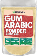 XPRS Nutra Gum Arabic Powder - Premium Acacia Gum Powder 4 Ounce - Food Grade Powdered Arabic Gum Arabic for Watercolor Paint - Arabic Gum for Baking and More