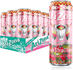 AriZona Kiwi Strawberry, Fruit Juice Drink - Big Can, 22 Fl Oz (Pack of 12)
