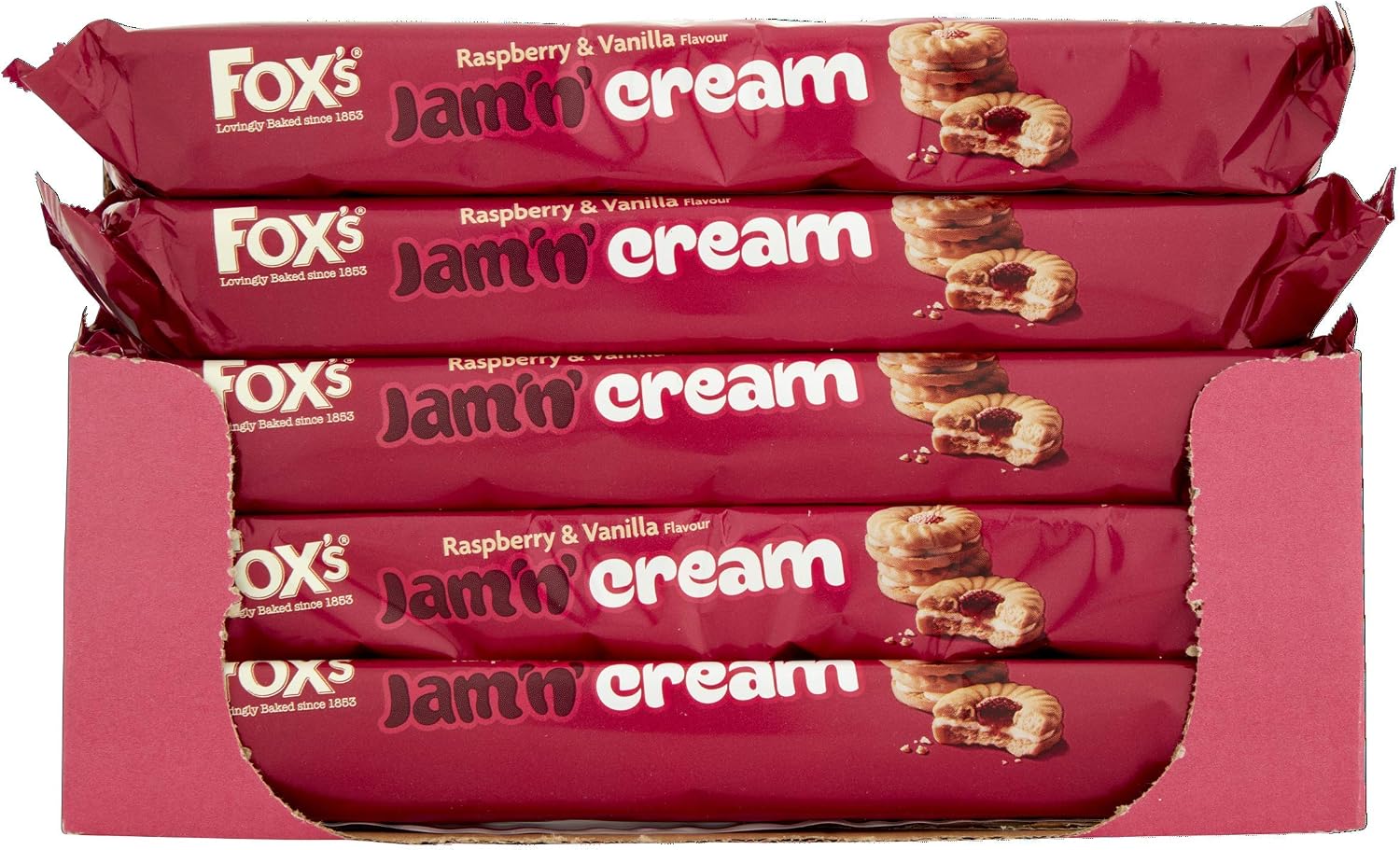 Fox's Creams Jam 150 g (Pack of 20)