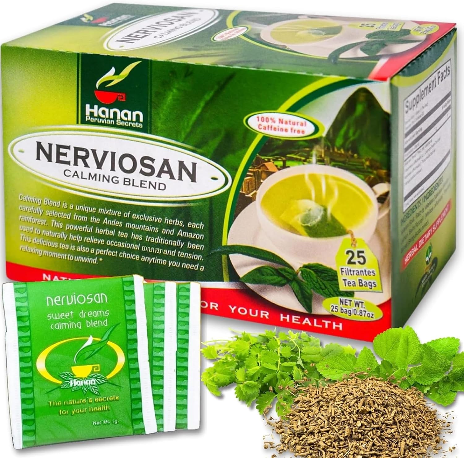 Nerviosan Herbal Blend Calming Tea