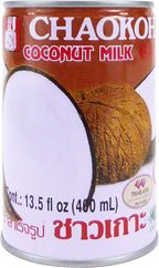 Chaokoh Coconut Milk 24 Pack - Creamy Non Dairy Milk, No Preservatives or Artificial Flavors, Canned Coconut Milk (13.5 Oz per Can)
