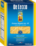 De Cecco Semolina Pasta, Penne Rigate No.41, 1 lb (Pack of 6)
