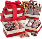 A Gift Inside Chocolate, Caramel and Crunch 3 Box Gift Tower