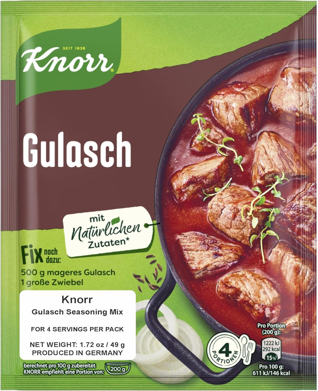Knorr Fix goulash (Gulasch) (Pack of 4)