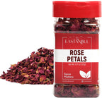 Eastanbul Dried Rose Petals, 0.71oz, Premium Edible Rose Petals, Dried Flower for Herbal Tea, Decoration, Sprinkles, Dessert Topping, From Mediterranean Flowers, Natural, Vegan, Gluten Free, Non GMO