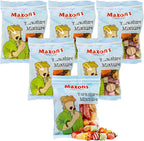 Maxons Yorkshire Mixture 8.8 Oz (Pack of 6) Bag - Authentic Mixture of Fruit and Mint Flavored Boiled Sweets, British Hard Candy Assortment, English Candy Mix, Imported Gifts & Treats from England, UK