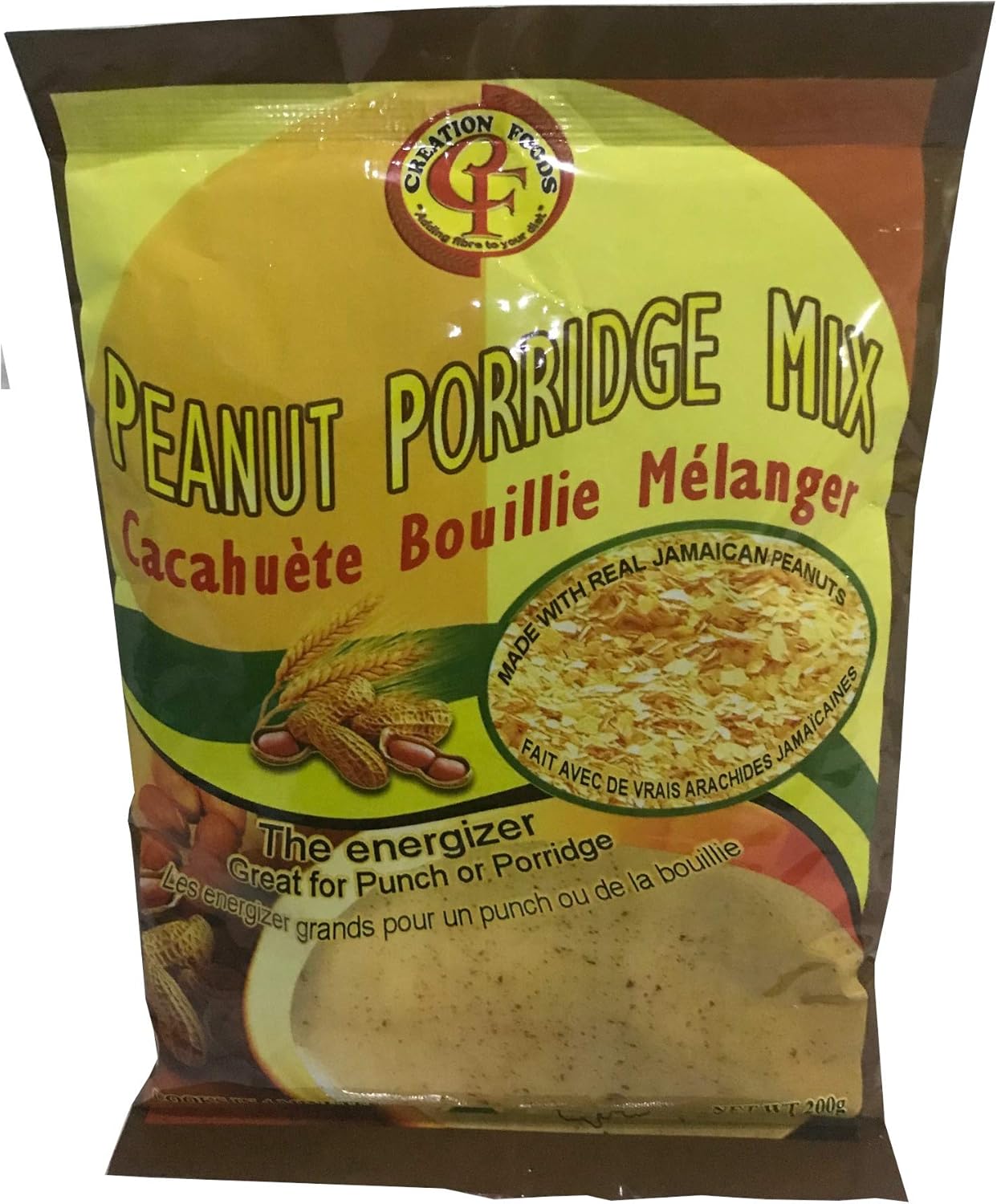 Jamaican Peanut Porridge Mix Morning Cereal Pack of 3