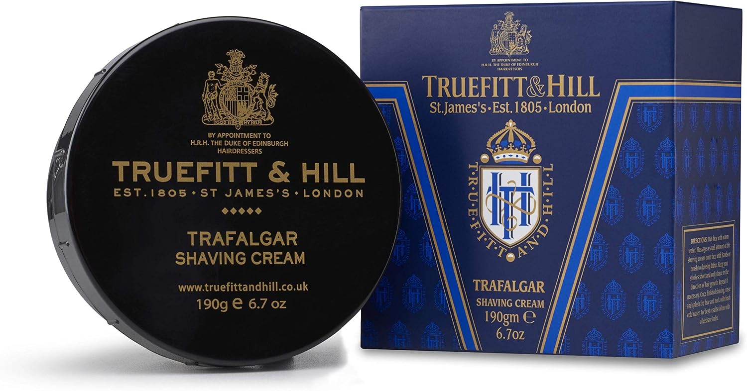 Truefitt & Hill Trafalgar Shave Cream Bowl 190gm