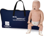 Prestan Infant CPR Training Manikin with Rate Monitor, Medium Skin, MCR Medical