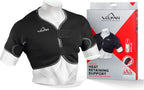 Vulkan Classic Full Shoulder Support, Small, New Style, For Tendonitis, Bursitis, & Other Shoulder Injuries, Covers Both Shoulders, Compression & Warmth, Protection for Rehabilitation & Recovery