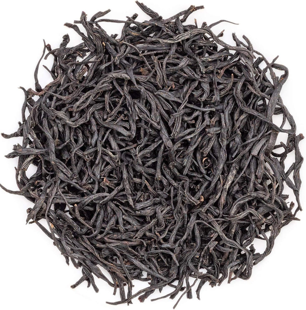 Oriarm Lapsang Souchong Lightly Smoked Black Tea Loose Leaf - Wuyi Mountains Black Tea Zheng Shan Xiao Zhong from Fujian China - 225g Ziplock Resealable Bag