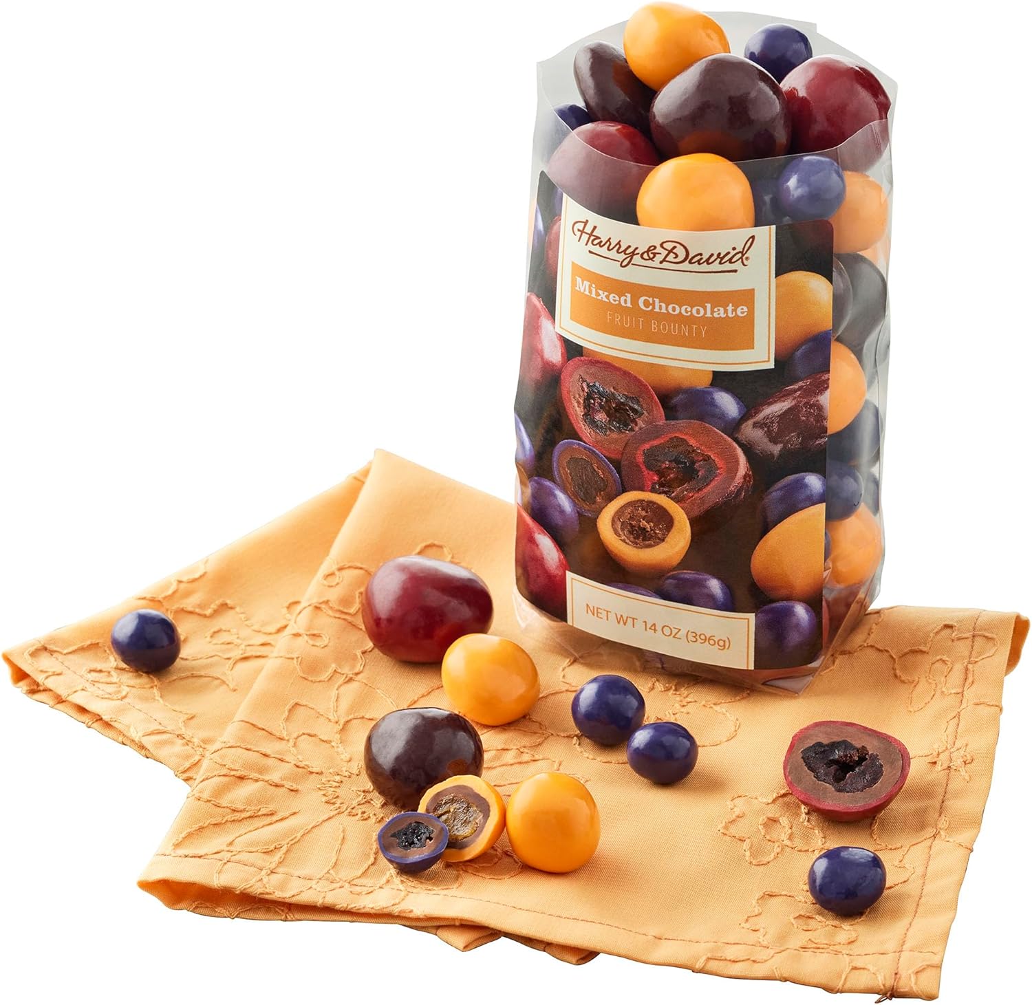 Harry & David Milk Chocolate Fruit Bounty Gift Basket – Includes Chocolate-Covered Dried Apricots, Strawberries, Cherries, And Blueberries, All Occasions, Family, Friends, Loved Ones, Gatherings,