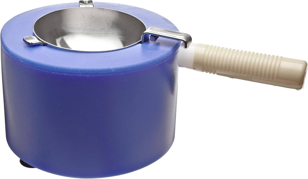 SP Bel-Art Liquid Nitrogen Cooled Mortar; Stainless Steel Ladle and Reservoir; 6½ in. D x 4½ in. H (H37260-0000) Made in USA