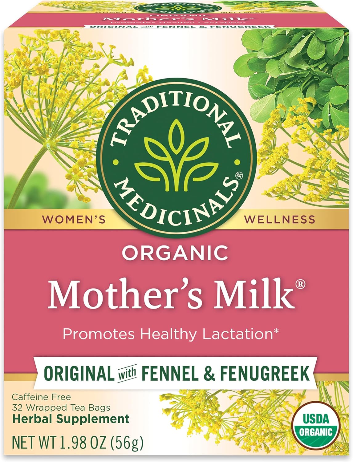 Traditional Medicinals Organic Mother's Milk Women's Tea 32 Count (Pack of 1)