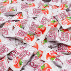 Strawberry and Cream Candy 1LB | Bulk Hard Candy Individually Wrapped in Resealable Bag