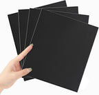 Enhanced Cuttable Rubber Grip Tape, Ultra-Thin Strong Adhesive Non-Slip Tape for Safer Handles and Surfaces - Customizable, Waterproof, and Versatile Anti-Slip Solution (Black, 4 PCS)