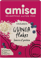 Amisa Organic Gluten Free Quinoa Flakes (Pack of 3)
