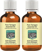 Pure Tarragon Essential Oil (Artemisia Dracunculus) Steam Distilled (Pack of Two) 100ml X 2 (6.76 oz)
