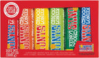 Tony’s Chocolonely Rainbow Chocolate Candy Bar Variety Pack, Belgian Dark & Milk Chocolate With Sea Salt, Caramel, Almond, Hazelnut, & Nougat, Made From Quality Fairtrade Cocoa, 6 Bars, 10.16 Oz