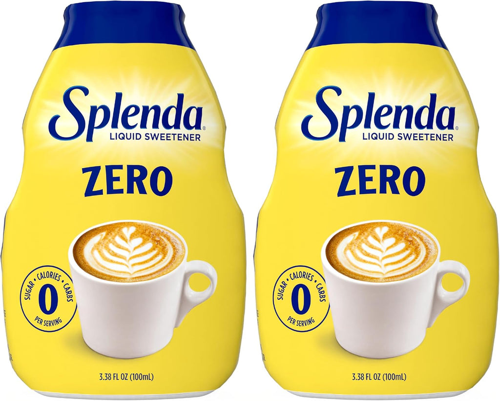 Splenda Liquid Zero Calorie Sweetener drops, 100ml (Pack of 2)