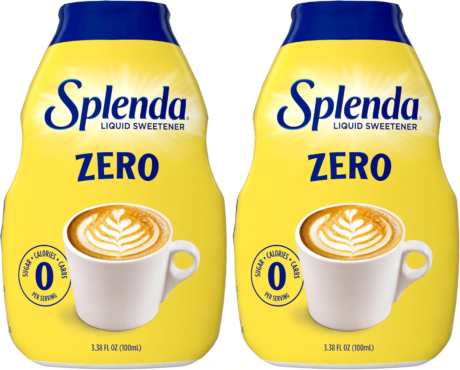 Splenda Liquid Zero Calorie Sweetener drops, 100ml (Pack of 2)