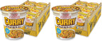 Nissin Cup Noodle Ramen Noodle Soup,Curry,2.82 Ounce,(Pack of 12)