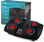 Homedics Shiatsu Select Foot Massager with Heat – Shiatsu Foot Massager with Heat, Therapeutic Kneading & Rolling, 4 Rotational Heads with 12 Massage Nodes, Toe-Touch Control