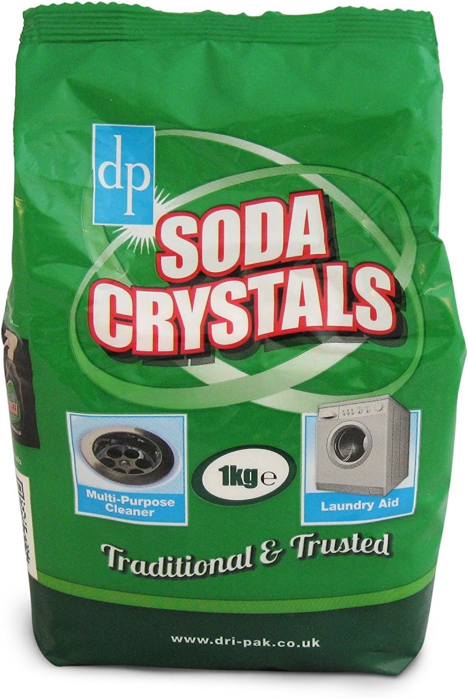 Dri-Pak Soda Crystals (1kg / 2.2 lb Bag)