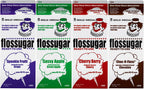Cotton Candy Floss sugar Mix Flavors | Pack Of 4 | Green Apple, Cherry, Grape and Chocolate Flavors | 1/2 Gallon Cartons