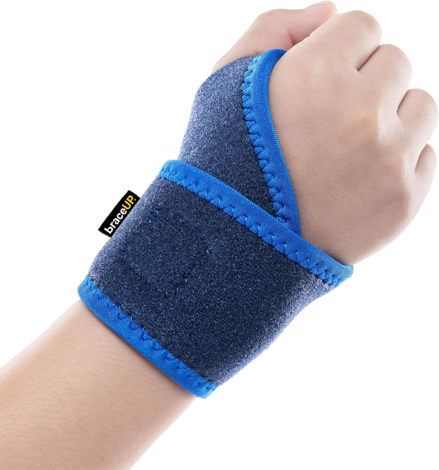 BraceUP Adjustable Kids Wrist Brace- Youth Wrist Support, Kids Wrist Splint, Child Wrist Brace for Sports and Daily Use, Boys and Girls (Height 3’3”-4’7”, 100-140 cm)