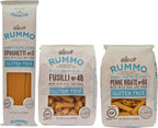 Rummo Gluten Free Pasta Variety Pack - Spaghetti Noodles, Fusilli, Penne Rigate, Made with Rice & Corn, Pasta from Italy - 16 Ounce (Pack of 3)